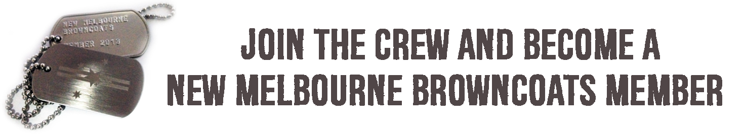 Become a New Melbourne Browncoats Member